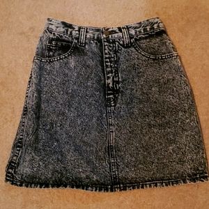 Paris Traffic denim skirt